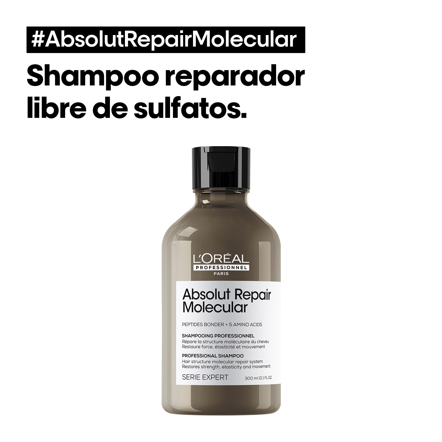 SHAMPOO ABSOLUT REPAIR MOLECULAR (SHAMPOO REPARADOR LIBRE DE SULFATOS)